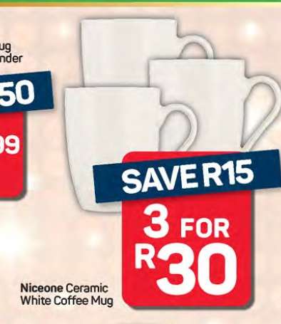 Niceone Ceramic White Coffee Mug