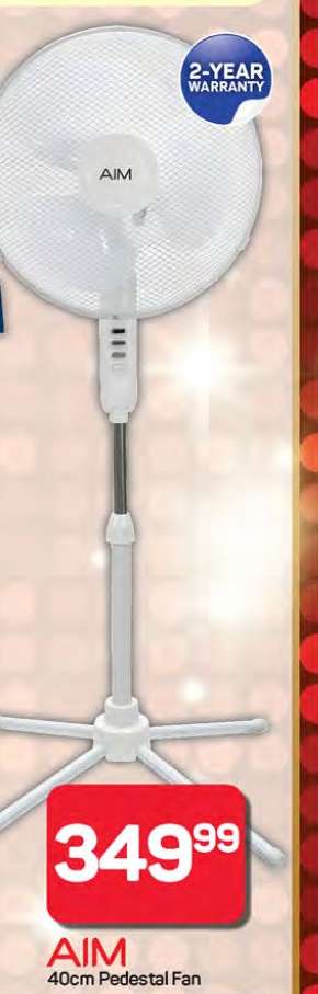 AIM 40cm Pedestal Fan