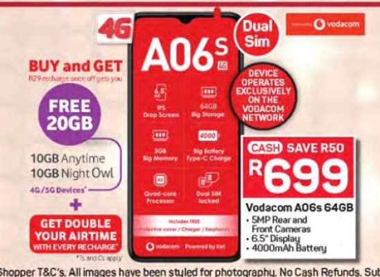 Vodacom A06s 64GB