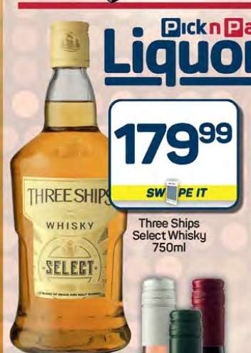 THREE SHIPS Select Whisky