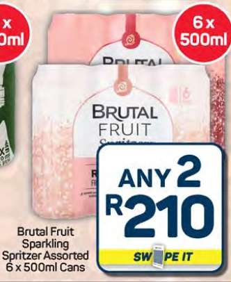 Brutal Fruit Sparkling Spritzer Assorted