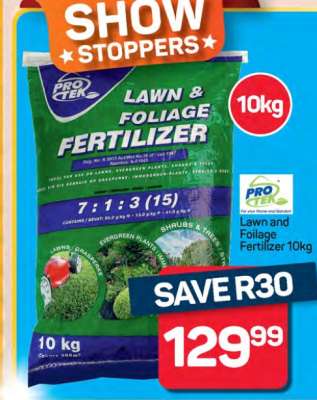Lawn and Foliage Fertilizer 10kg