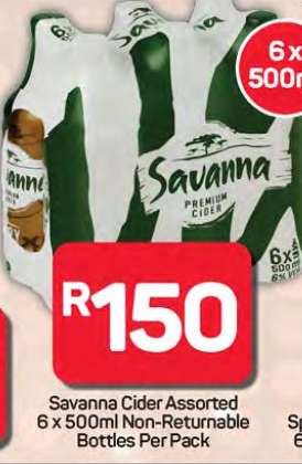 Savanna Cider Assorted