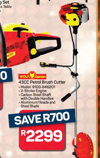 WOLF Garden 43CC Petrol Brush Cutter
