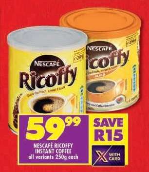 NESCAFÉ Ricoffy Instant Coffee