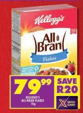 Kellogg's All Bran Flakes 1kg