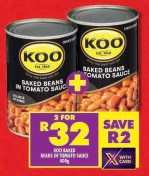 Koo Baked Beans in Tomato Sauce