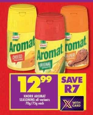 KNORR AROMAT SEASONING all variants