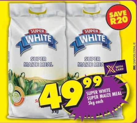SUPER WHITE Super Maize Meal
