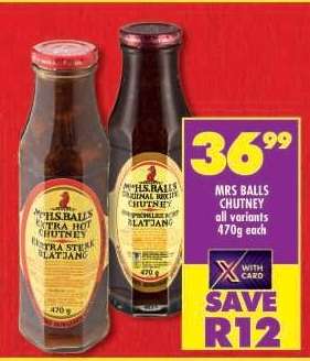 Mrs Balls Chutney