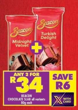 Beacon Chocolate Slab All Variants