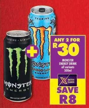 MONSTER ENERGY DRINK