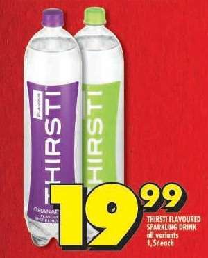 THIRSTI Flavoured Sparkling Drink