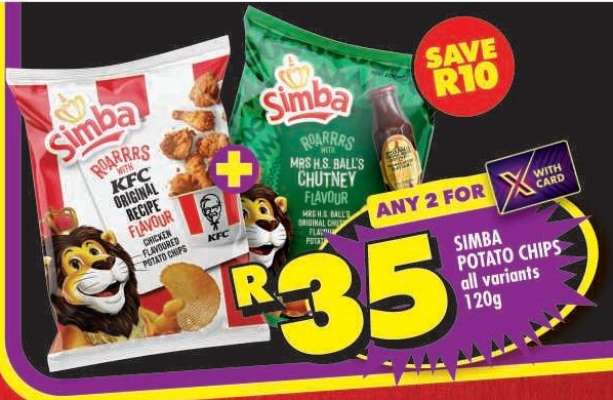 SIMBA POTATO CHIPS