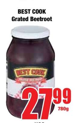 BEST COOK Grated Beetroot