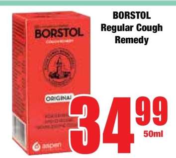 BORSTOL Regular Cough Remedy