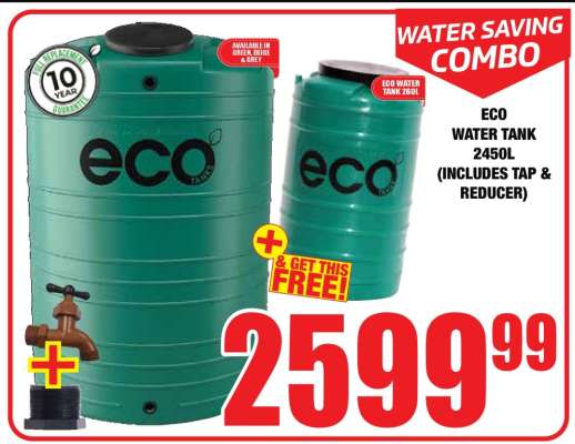 ECO WATER TANK 2450L