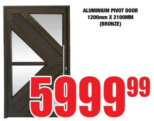 ALUMINIUM PIVOT DOOR