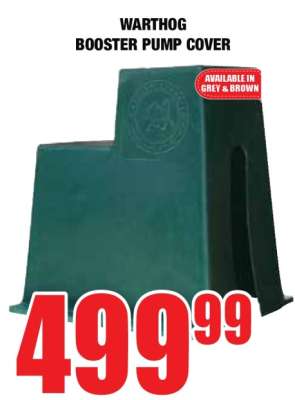 WARTHOG BOOSTER PUMP COVER