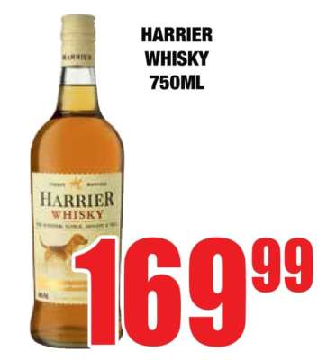 Harrier Whisky 750ml