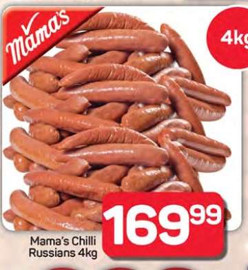 Mama's Chilli Russians 4kg