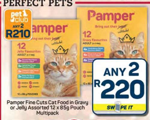 Pamper Fine Cuts Cat Food