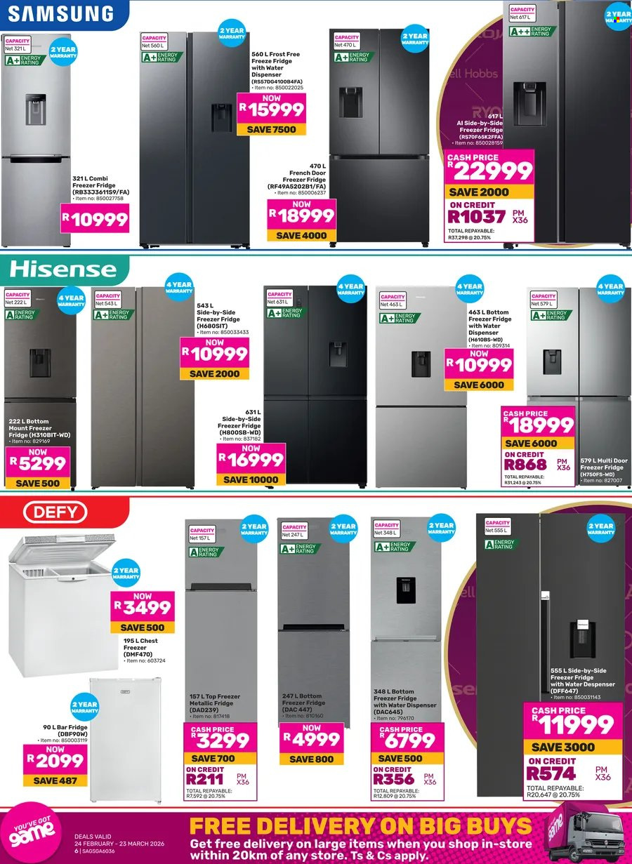 Game specials - 24/02/2026 - 23/03/2026. Page 6