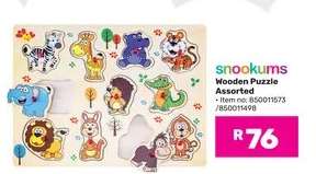 Snookums Wooden Puzzle Assorted
