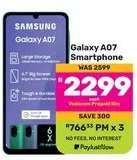 Samsung Galaxy A07 Smartphone