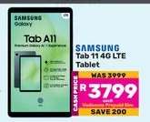 Samsung Tab 11 4G LTE Tablet