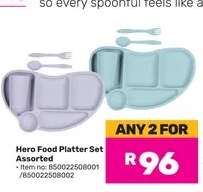 Hero Food Platter Set Assorted