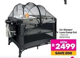 Co-Sleeper Luxe Camp Cot