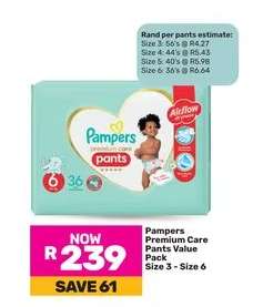 Pampers Premium Care Pants Value Pack