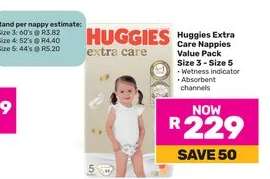 Huggies Extra Care Nappies Value Pack