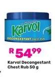 Karvol Decongestant Chest Rub 50 g