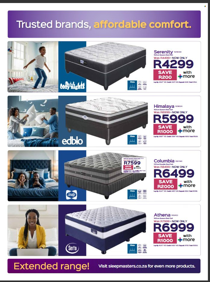 Sleepmasters specials - 19/02/2026 - 16/03/2026. Page 3