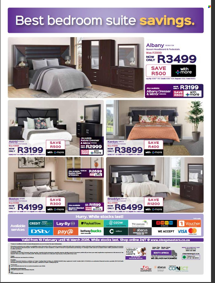 Sleepmasters specials - 19/02/2026 - 16/03/2026. Page 12