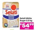 Selati White Sugar 2.5 kg