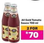 All Gold Tomato Sauce 700 ml