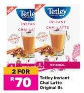 Tetley Instant Chai Latte Original 8s