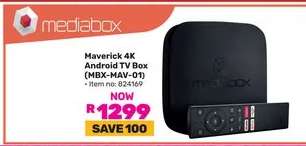 Maverick 4K Android TV Box (MBX-MAV-01)