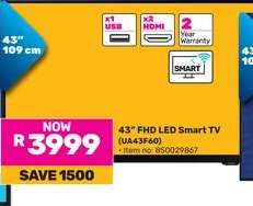 43” FHD LED Smart TV (UA43F60)
