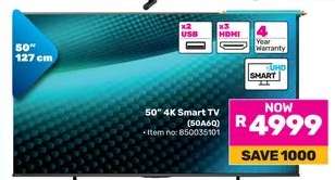 50" 4K Smart TV