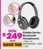 Pebble Series Bluetooth Headphones