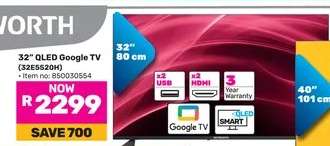 32" QLED Google TV (32E5520H)