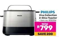 PHILIPS Viva Collection 2-Slice Toaster