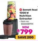 Bennett Read 1000 W Nutrition Extractor