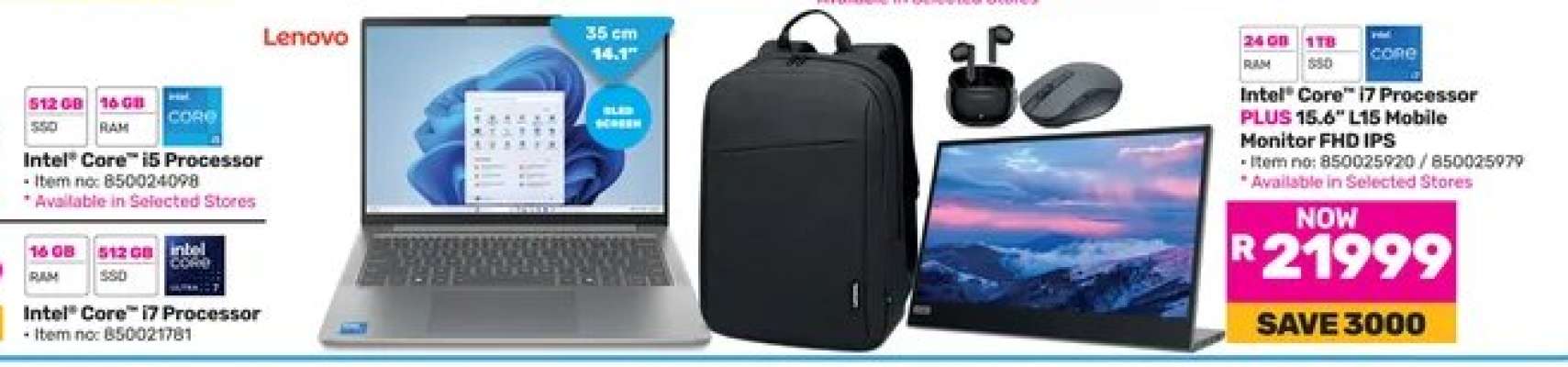 Lenovo Laptop Bundle