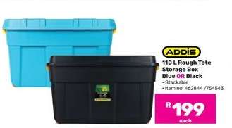 ADDIS 110 L Rough Tote Storage Box