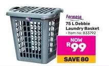 75 L Debbie Laundry Basket